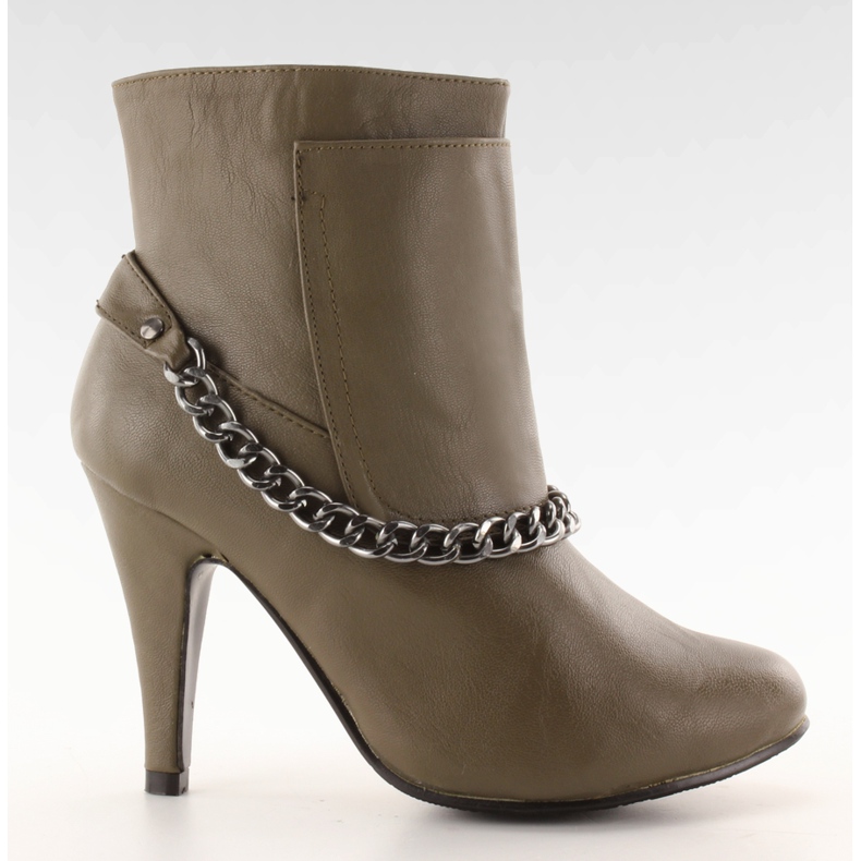 Botki łańcuch 2010-3 Khaki