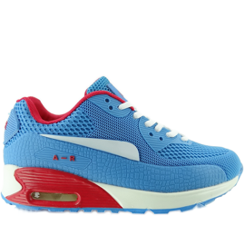 Buty sportowe air B402 niebieskie