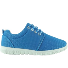 Buty Sportowe Idealne Do Biegania H-08 niebieskie