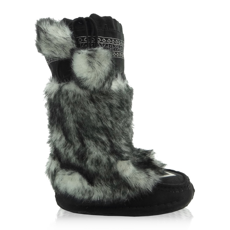 Mulkuki śniegowce dziecięce 58812E czarne szare