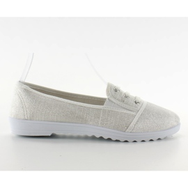 Urocze tenisówki sznurowane noski White brązowe wielokolorowe