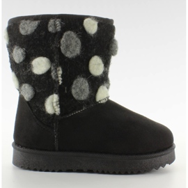 Dziecięce emusy z filcową cholewką Czarne