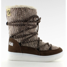 Dziecięce śniegowce eskimoski Taupe brązowe