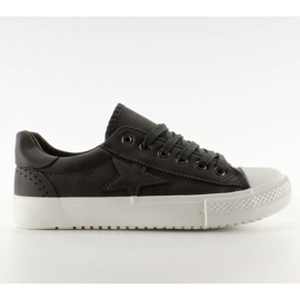 Trampki z gwiazdką BL71p D. Grey szare