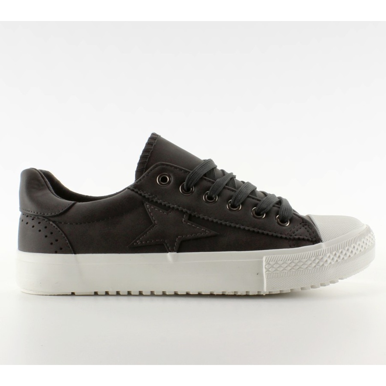 Trampki z gwiazdką BL71p D. Grey szare