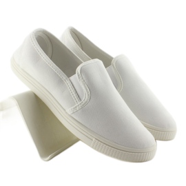 Mięciutkie trampki slip-on JX40P white białe