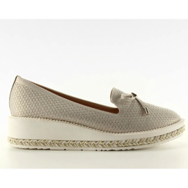 Lordsy espadryle 6084 Grey szare