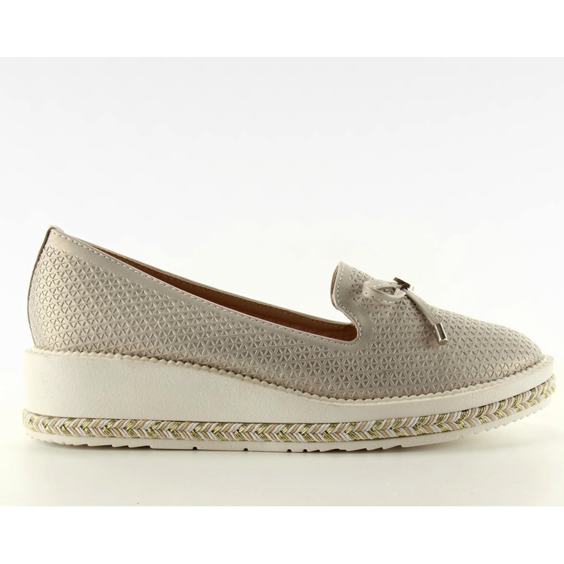 Lordsy espadryle 6084 Grey szare