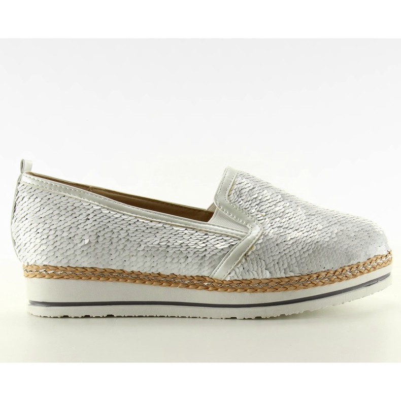 Slip-on fish scales 6070 White białe