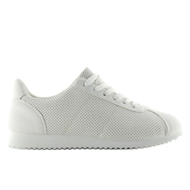 Buty sportowe obłędnie wygodne BL95P white białe