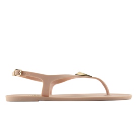 Sandałki japonki meliski KM08 D. beige beżowy