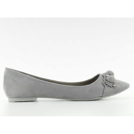 Balerinki Funny Balls C85p Grey szare