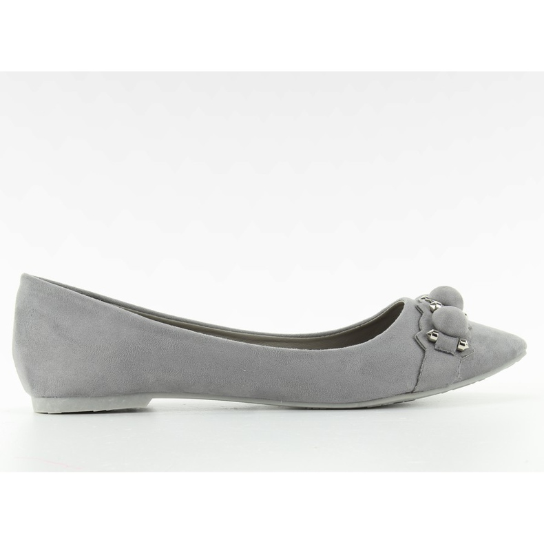 Balerinki Funny Balls C85p Grey szare