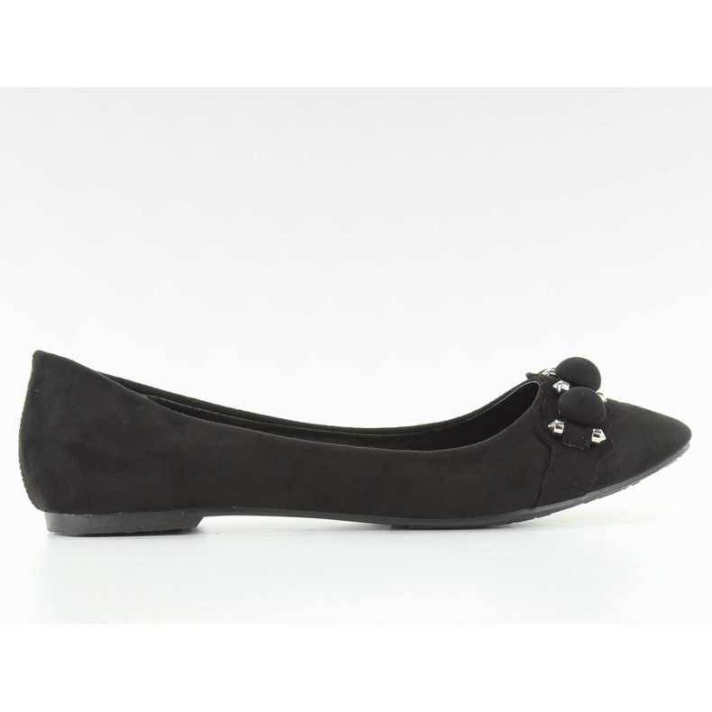 Balerinki Funny Balls C85p Black czarne