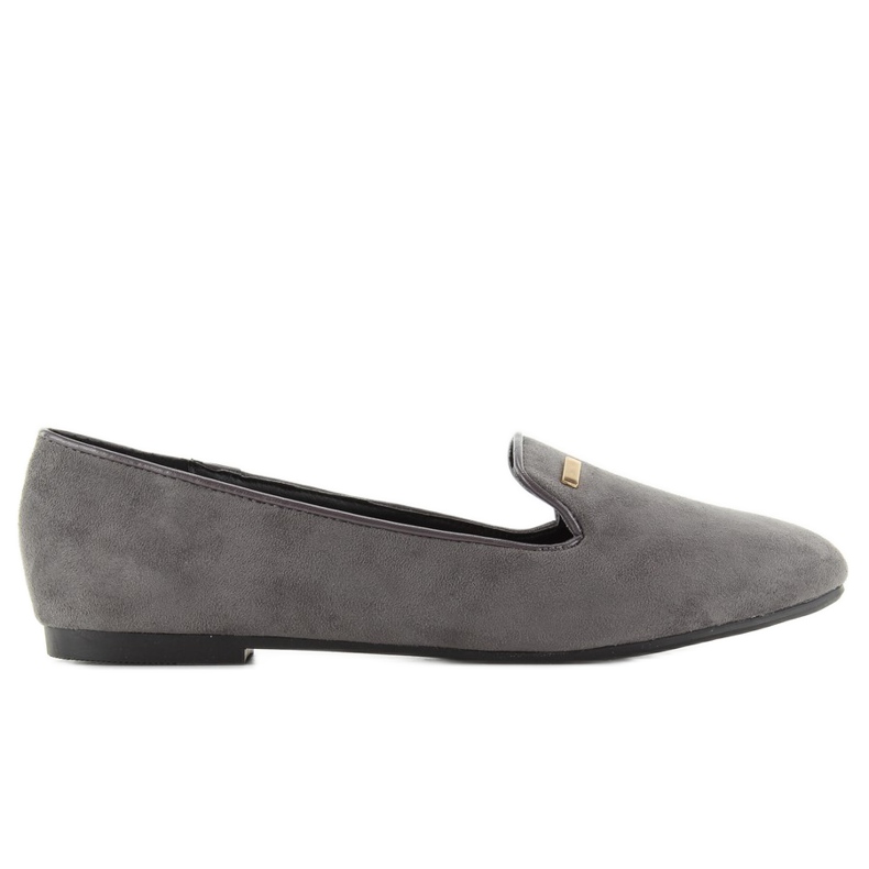 Klasyczne lordsy zamsz lj-1a79 Grey szare