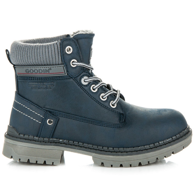 Goodin Chłopięce Traperki niebieskie