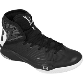 Buty koszykarskie Under Armour Rocket 2 M 1286385-001 czarne