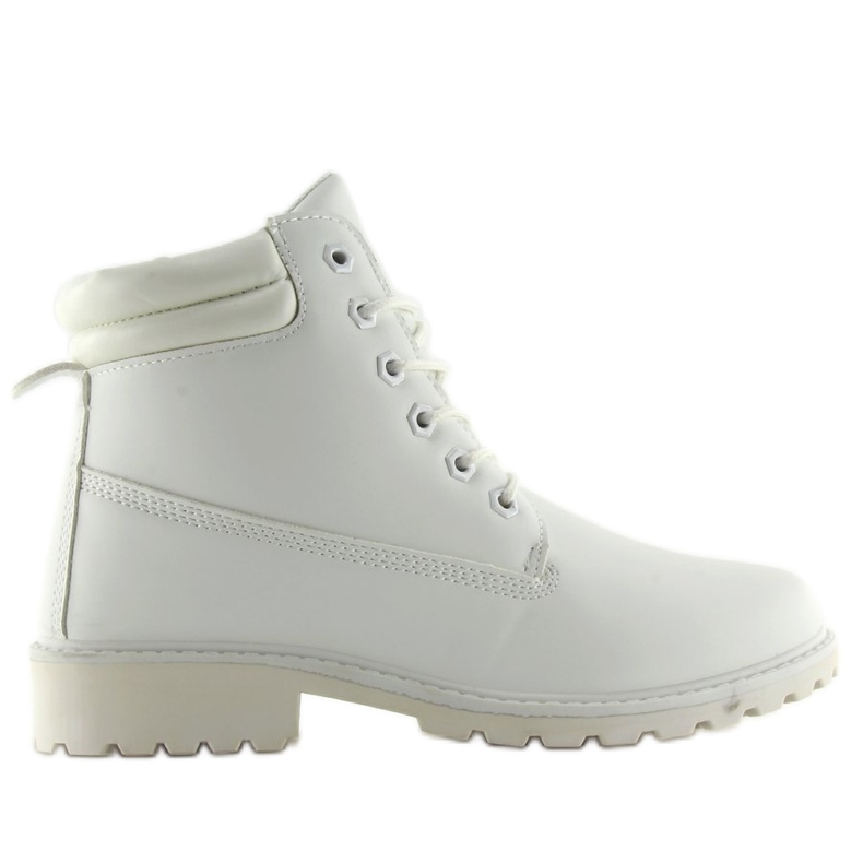 Timberki mono-colour białe BL83 White