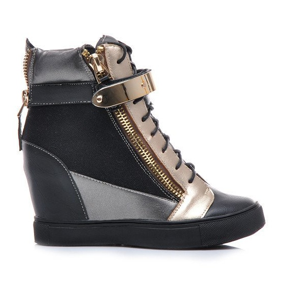 Efektowne Trampki, Sneakersy czarne