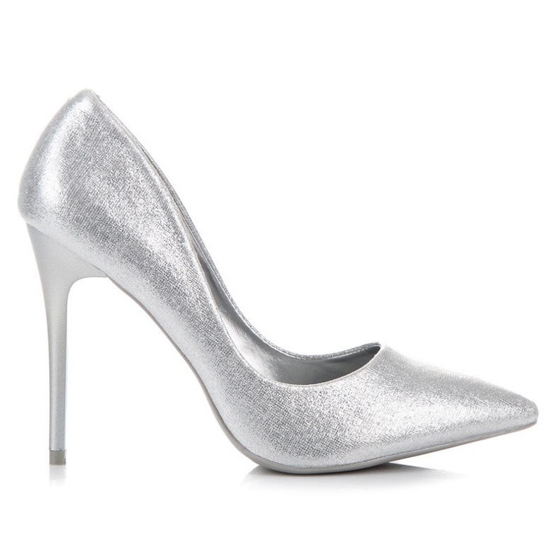 Comer Srebrne Szpilki szare