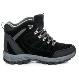 Ocieplane Trekkingi czarne