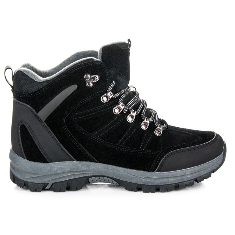 Ocieplane Trekkingi czarne