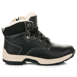 Arrigo Bello Trzewiki Z Kożuszkiem czarne