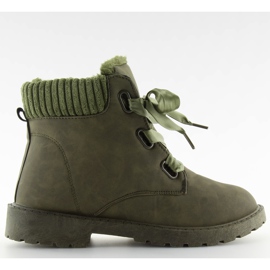 Ocieplane traperki zielone verdeoscuro