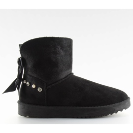 Emusy z perełkami czarne DD60 black