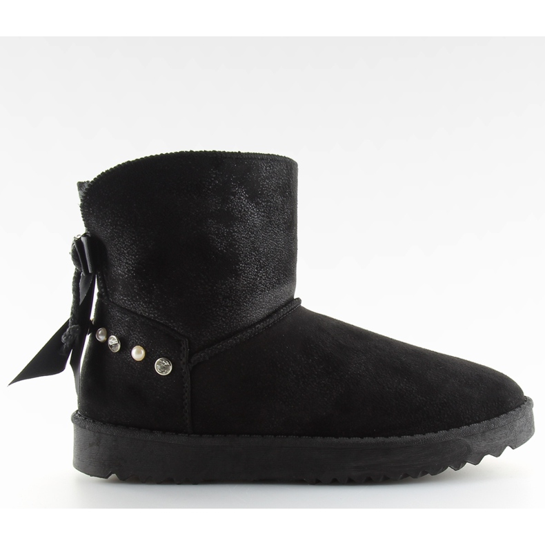 Emusy z perełkami czarne DD60 black