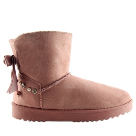 Emusy z perełkami różowe DD60 pink