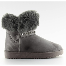 Śniegowce Damskie Emusy szare CNT-10 Grey