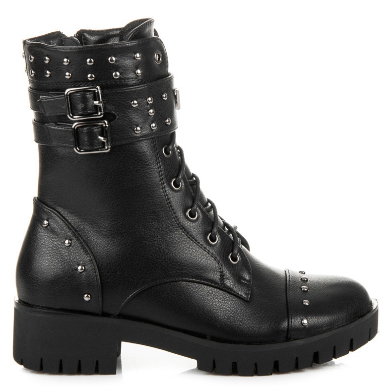 Vices Stylowe Workery czarne