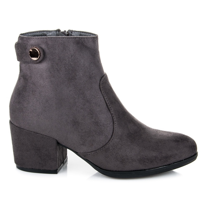 Laura Mode Szare botki na słupku