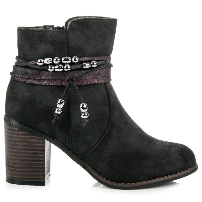 Vinceza Klasyczne Botki czarne