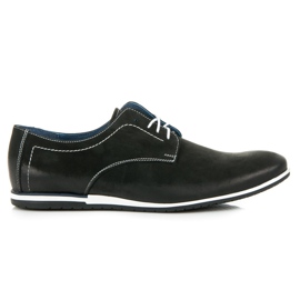 Wiązane Półbuty LUCCA czarne