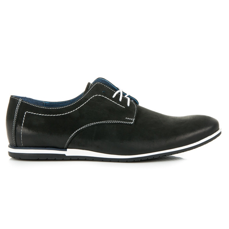 Wiązane Półbuty LUCCA czarne