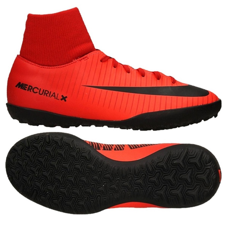 Buty piłkarskie Nike MercurialX Victory Vi czerwone czerwone