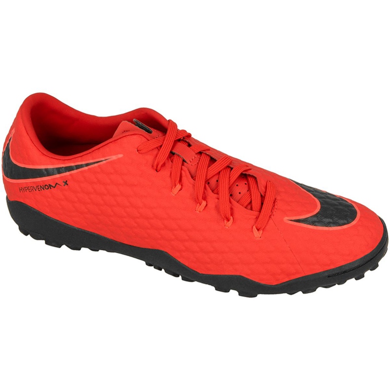 Buty piłkarskie Nike Hypervenom Phelon III TF M 852562-616 czerwone czerwone