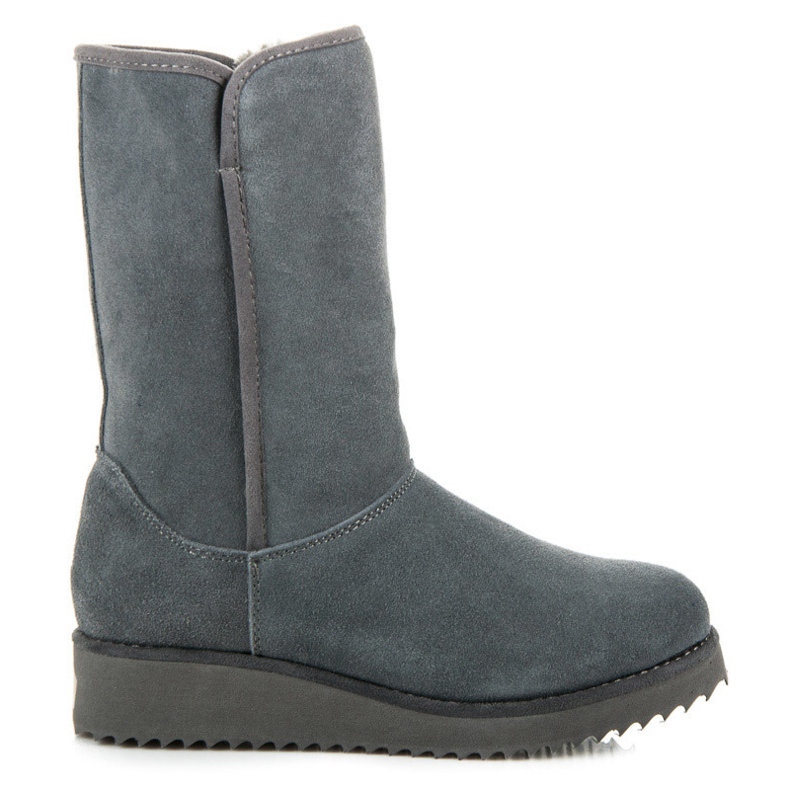 Coco Perla Wysokie mukluki szare