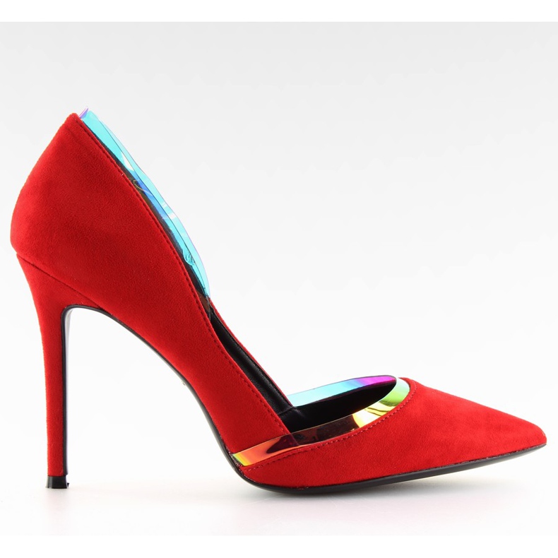 Szpilki opalizujące czerwone 5126 Red