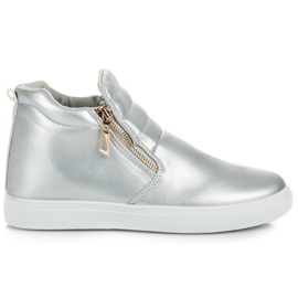 Trampki damskie szare