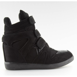 Sneakersy damskie czarne BZ8386-KB black