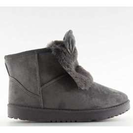 Emusy z uszkami szare B198 grey