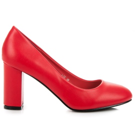 Czerwone Czółenka Na Słupku