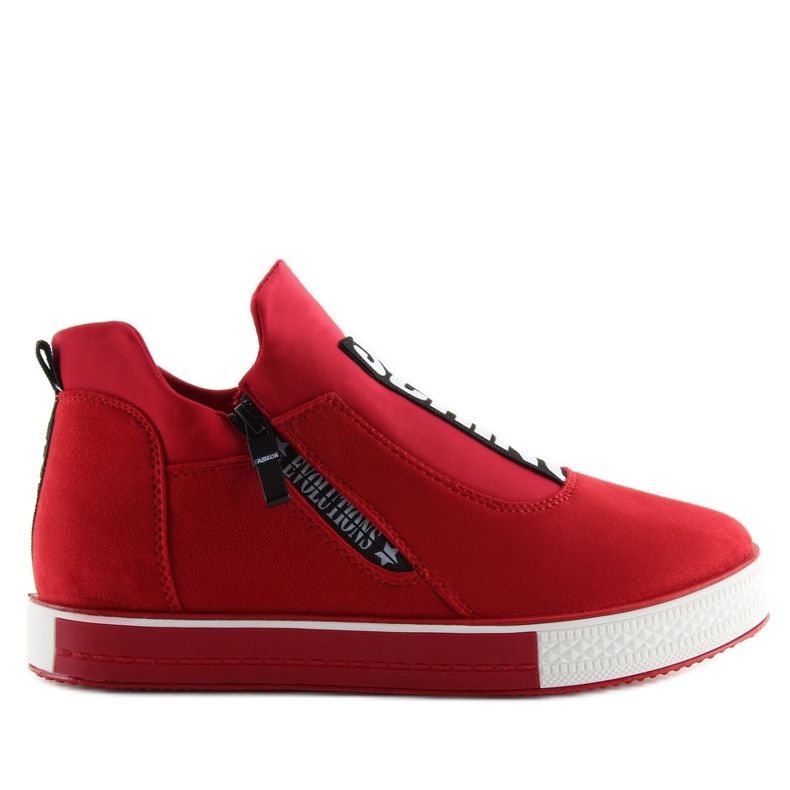 Trampki Na Koturnie Czerwone Nb168