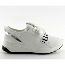Obuwie sportowe damskie białe NB155P White czarne szare