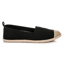 Mckeylor Balerinki espadryle czarne