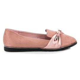 Bestelle Różowe Półbuty