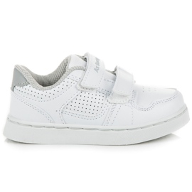 Ax Boxing Białe chłopięce trampki